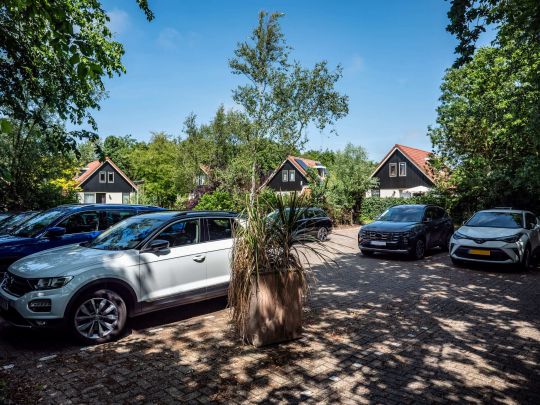 parkeren bij springtij texel